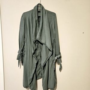 MAX JEANS TENCEL long drape jacket/cardigan